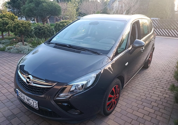Opel Zafira cena 33500 przebieg: 270000, rok produkcji 2014 z Radomsko małe 121